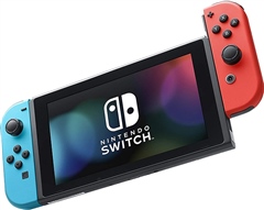 Nintendo Switch Nintendo SHVC-001 Switch Console, 32GB HAC-001-01 + Neon Rosso/Blu Joy-Con, Scontata